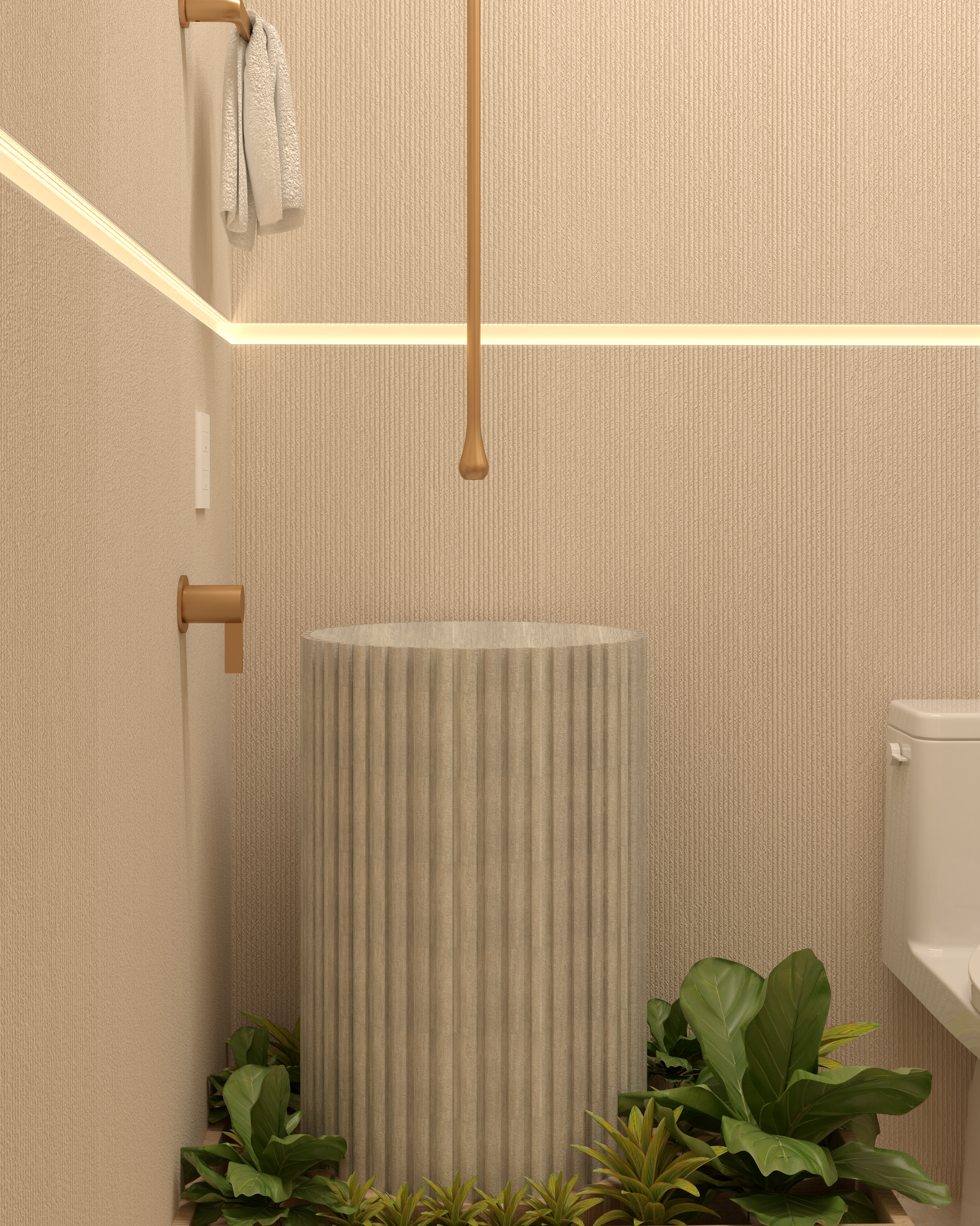 Powder room