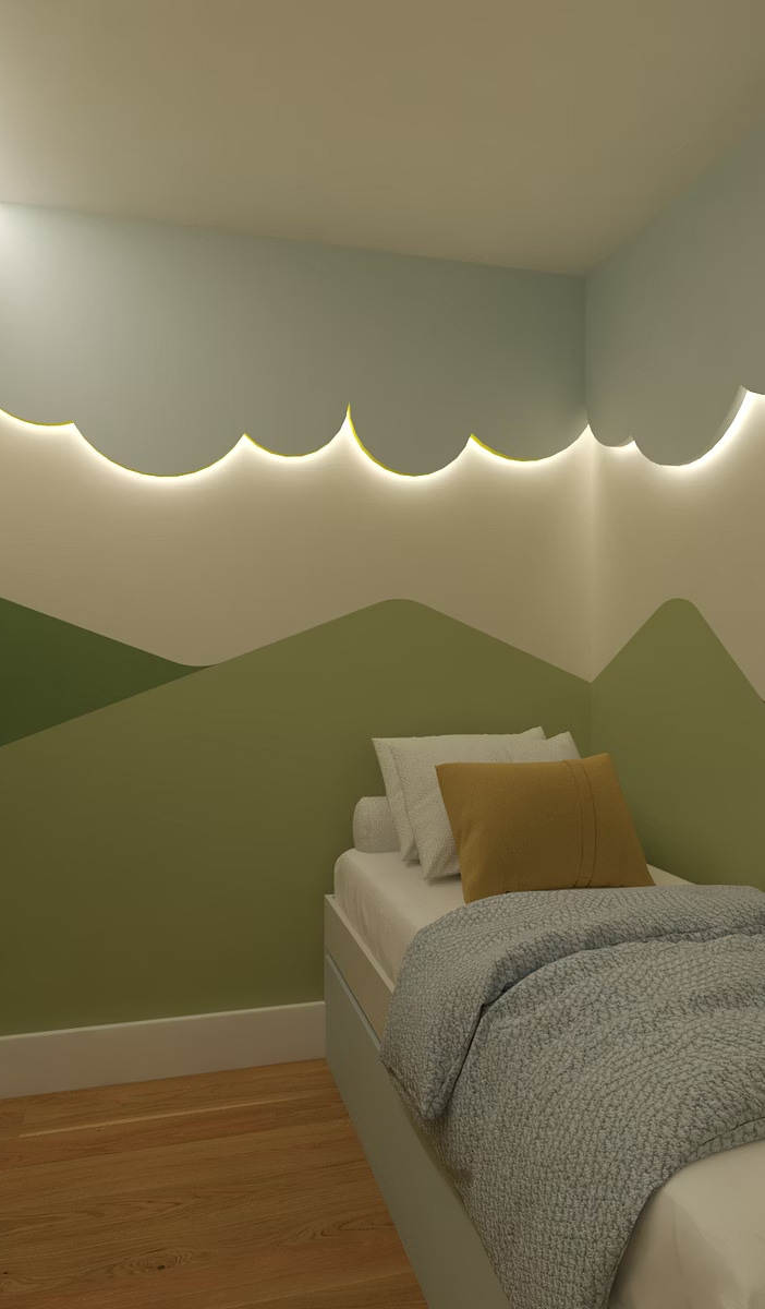 Extra kids room detail
