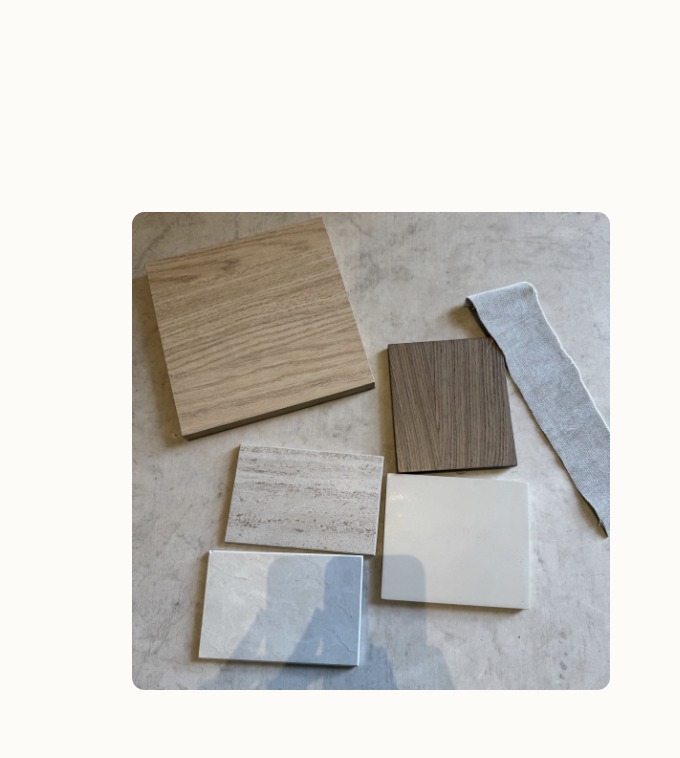 Wood and stone combination